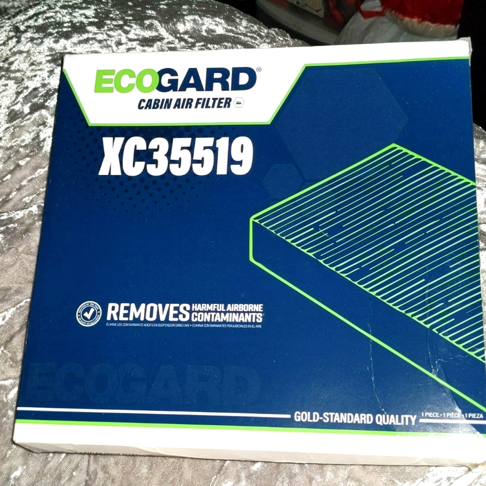 BRAND NEW ECOGARD XC35519 Premium Cabin Air Filter (One Pack)